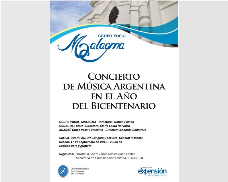 MALAGMA, CORAL DEL MAR Y ANANK, JUNTOS EN EL AO DEL BICENTENARIO