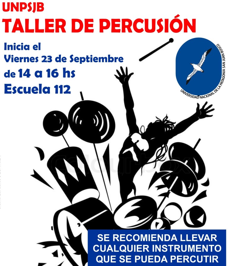Maana inicia el Taller de Percusin en la Sede Esquel
