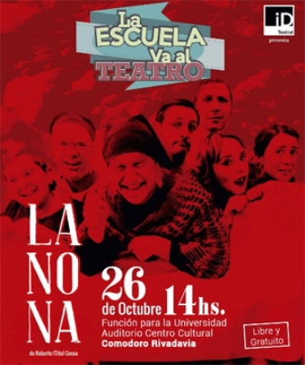 Se presentar la obra de Teatro La Nona en el Centro Cultural