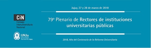 De Marziani participa en el 79 Plenario de Rectores del CIN