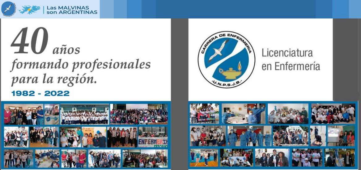 El 12 de noviembre, se desarrollarn los actos por los 40 aos de Enfermera en la UNPSJB