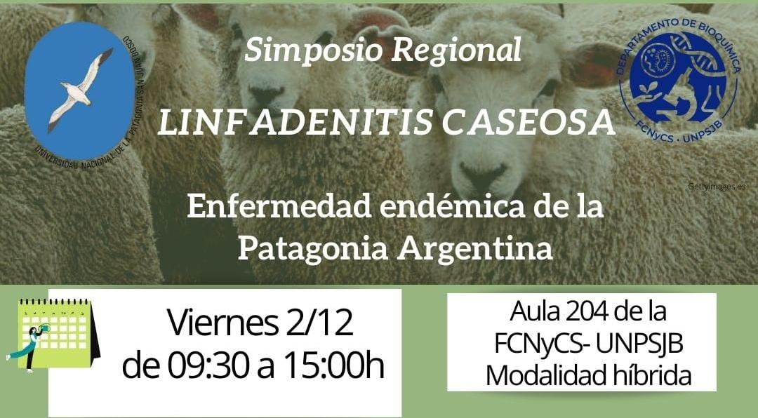 La UNPSJB, organiza el Simposio regional sobre una enfermedad endémica de la Patagonia Argentina, llamada Linfadenitis Caseosa
