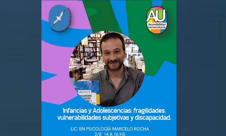 Charla sobre infancias, adolescencias y discapacidad en la Feria del Libro de Comodoro Rivadavia